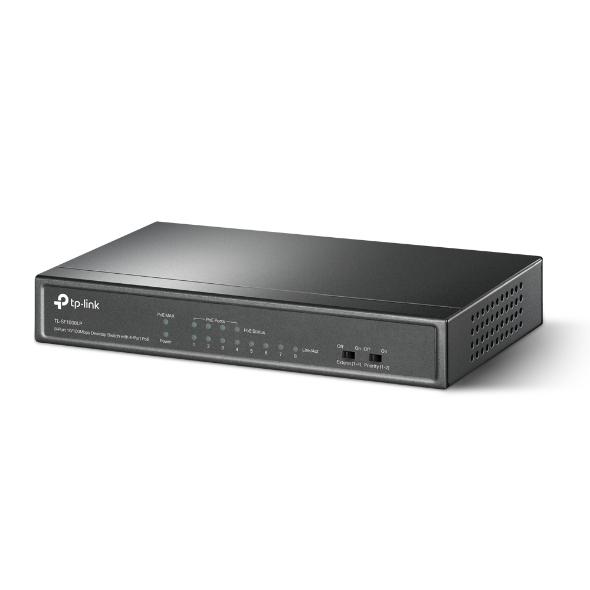 Switch TPLINK de Escritorio de 8 Puertos a 10 / 100Mbps con PoE en 4 Puertos NO Administrable COLOR Negro - Componentes - Imagen 2 Switch TPLINK de Escritorio de 8 Puertos a 10 / 100Mbps con PoE en 4 Puertos NO Administrable COLOR Negro - Componentes - Imagen 2