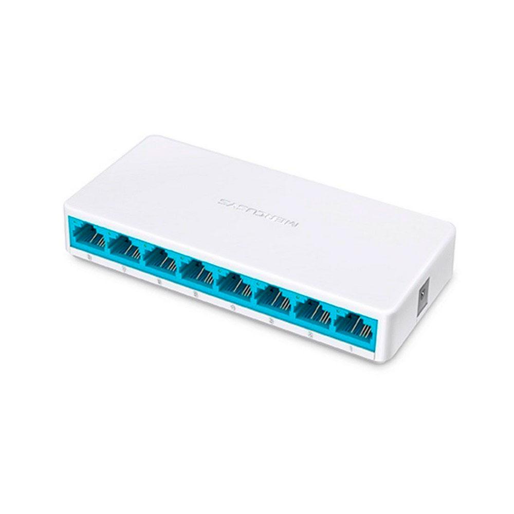 Switch MERCUSYS de Escritorio 8 Puertos COLOR Blanco - Componentes - Imagen 3 Switch MERCUSYS de Escritorio 8 Puertos COLOR Blanco - Componentes - Imagen 3