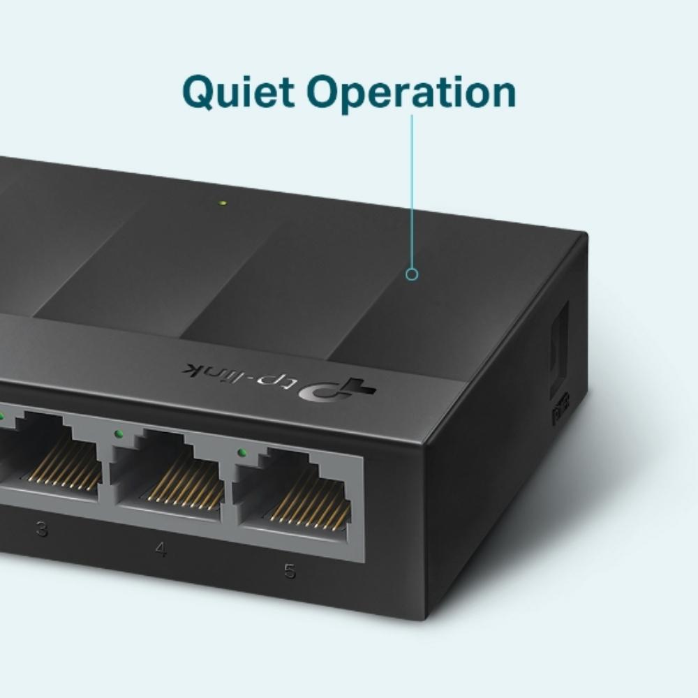 Switch TPLINK Gigabit de escritorio de 5 puertos, 10/100 /1000 - Componentes - Imagen 4 Switch TPLINK Gigabit de escritorio de 5 puertos, 10/100 /1000 - Componentes - Imagen 4