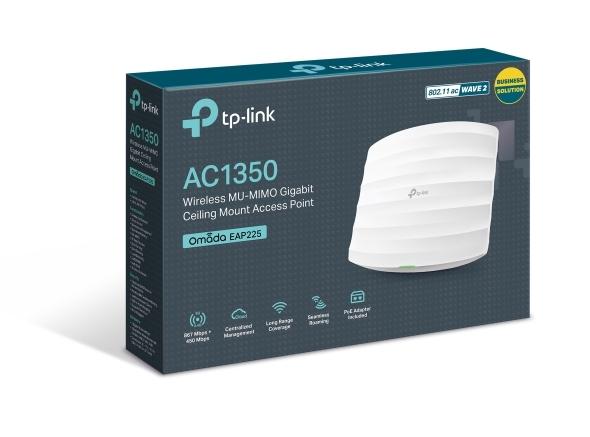 Punto de Acceso Gigabit TPLINK Inalámbrico MU MIMO AC1350 de Montaje en Techo COLOR Blanco - Componentes - Imagen 4 Punto de Acceso Gigabit TPLINK Inalámbrico MU MIMO AC1350 de Montaje en Techo COLOR Blanco - Componentes - Imagen 4