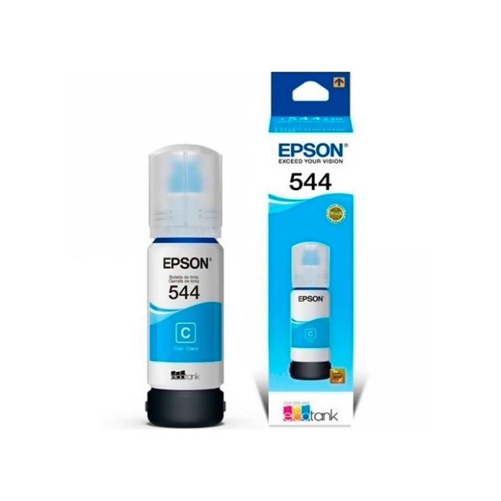 Botella Epson T544220-AL - EcotankL3110/L3150- cyan Ink (7.500 paginas) - Componentes - Imagen 1 Botella Epson T544220-AL - EcotankL3110/L3150- cyan Ink (7.500 paginas) - Componentes - Imagen 1