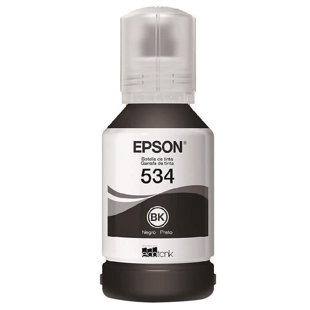 Botella de Tinta EPSON T534120 AL M1120/2170/3170 COLOR Negro Pigmentado - Componentes - Imagen 1 Botella de Tinta EPSON T534120 AL M1120/2170/3170 COLOR Negro Pigmentado - Componentes - Imagen 1