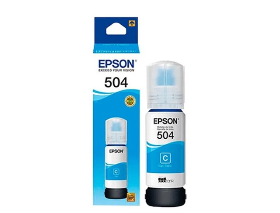 Botella Epson T504220-AL CYAN L4150 / L4160 (6.000 paginas) - Componentes - Imagen 1 Botella Epson T504220-AL CYAN L4150 / L4160 (6.000 paginas) - Componentes - Imagen 1