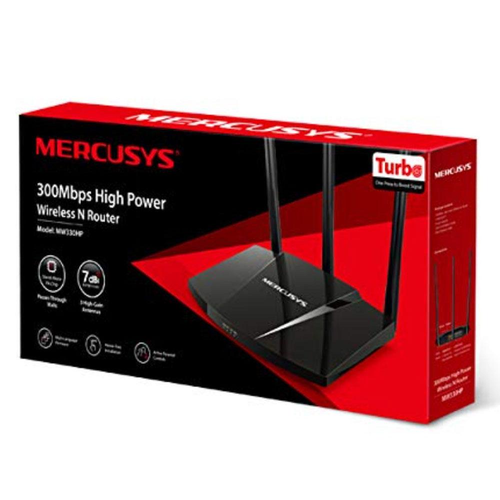 Router Mercusys TPLINK 300mbps COLOR Negro - Componentes - Imagen 1 Router Mercusys TPLINK 300mbps COLOR Negro - Componentes - Imagen 1