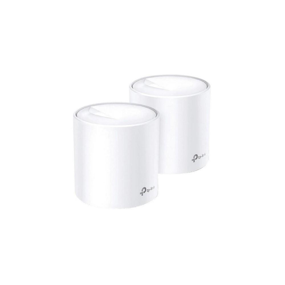 Router TPLINK Sistema WiFi 6 en malla para todo el hogar AX3000 Paquetes de dos - Componentes Router TPLINK Sistema WiFi 6 en malla para todo el hogar AX3000 Paquetes de dos - Componentes