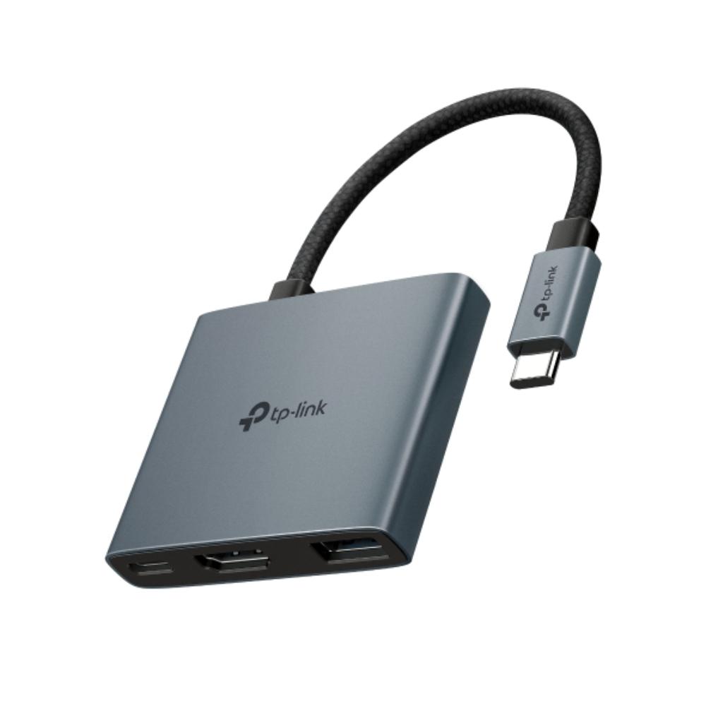 USB Type-C 3-Port Hub SPEC: 1 × USB-C Connector,1 × HDMI 4K 60Hz Port,1 × USB-C PD 100W Port,1 × USB-A 3.0 Ports FEATURE: Plug and Play, Self-storage for Connector, Fast Heat Dissipation, Flexible and Durable - Componentes USB Type-C 3-Port Hub SPEC: 1 × USB-C Connector,1 × HDMI 4K 60Hz Port,1 × USB-C PD 100W Port,1 × USB-A 3.0 Ports FEATURE: Plug and Play, Self-storage for Connector, Fast Heat Dissipation, Flexible and Durable - Componentes