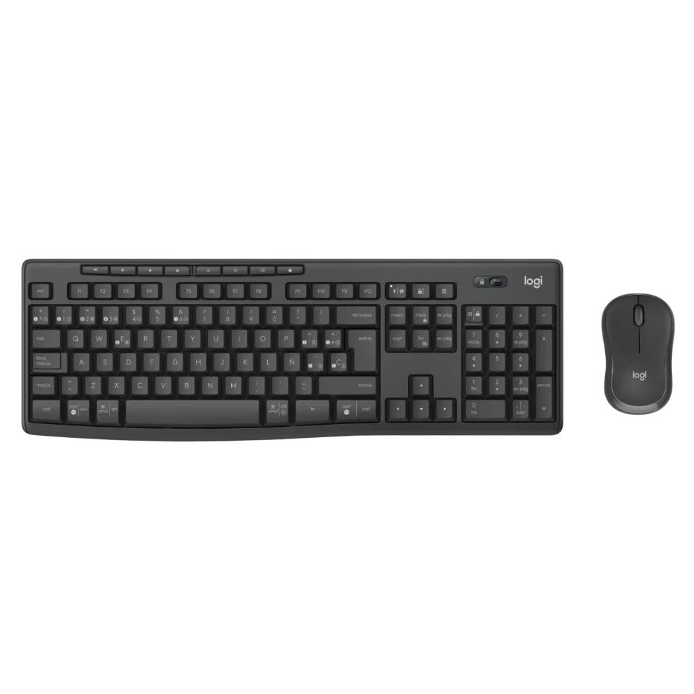 Combo LOGITECH Teclado + Mouse Inalambrico MK370 - Componentes Combo LOGITECH Teclado + Mouse Inalambrico MK370 - Componentes