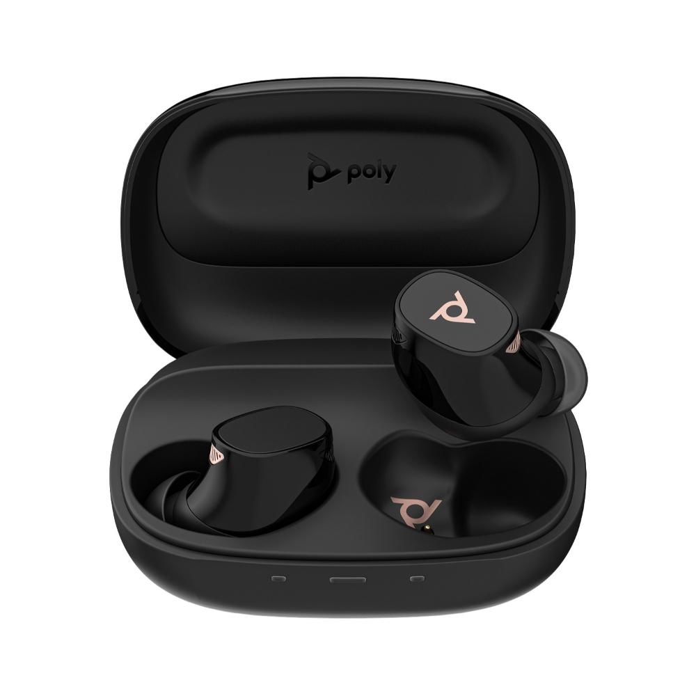 Poly Voyager Free 20 Black Earbuds +Basic Charge Case - Componentes Poly Voyager Free 20 Black Earbuds +Basic Charge Case - Componentes