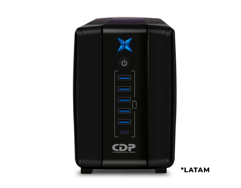 UPS CDP Interactiva, 1000VA/500W 8 Tomas - Componentes UPS CDP Interactiva, 1000VA/500W 8 Tomas - Componentes