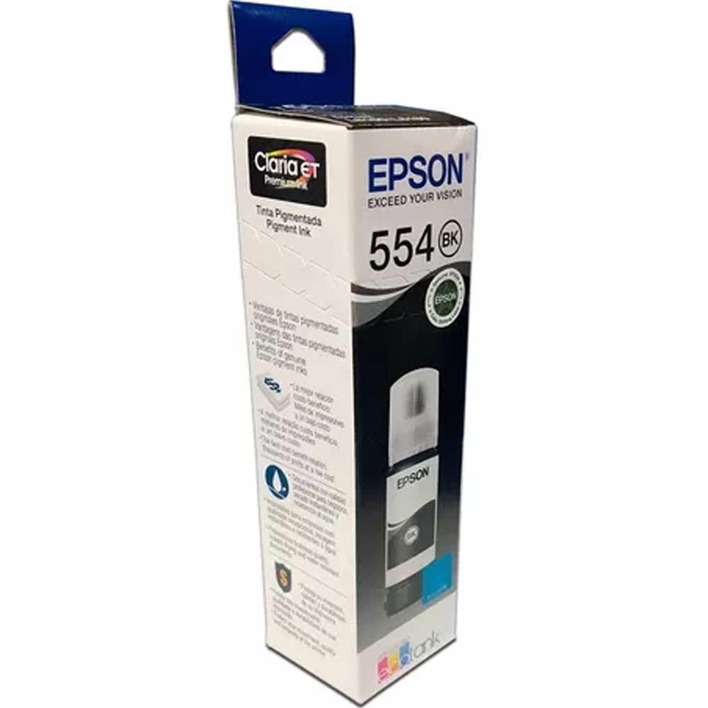 Botella de Tinta EPSON T554120 AL 70 ml COLOR Negro - Componentes - Imagen 2 Botella de Tinta EPSON T554120 AL 70 ml COLOR Negro - Componentes - Imagen 2