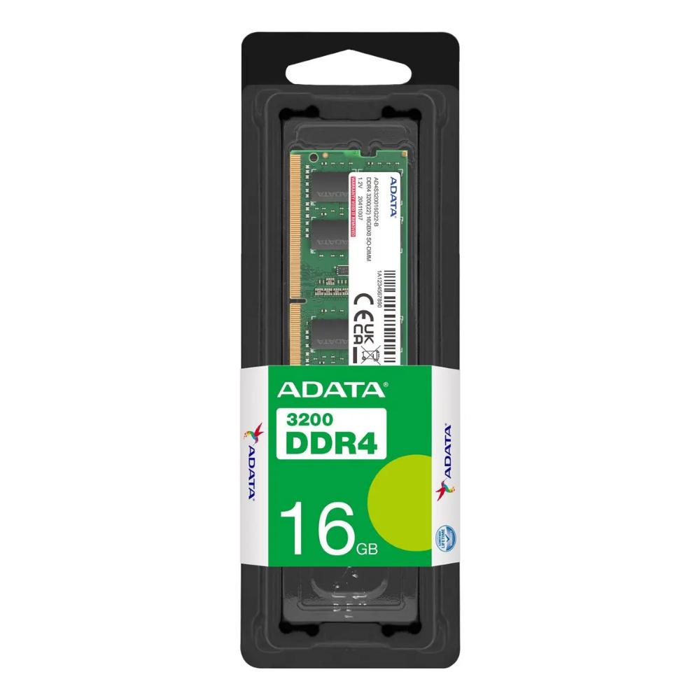 MEMORIA ADATA RAM PORTATIL DDR4 16GB BUS 3200 - Componentes de PC MEMORIA ADATA RAM PORTATIL DDR4 16GB BUS 3200 - Componentes de PC