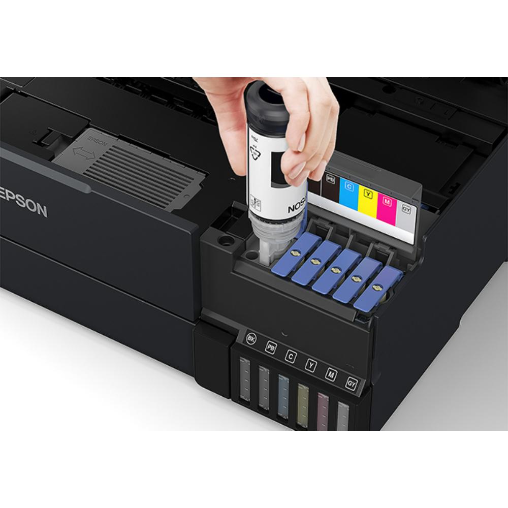 Impresora Multifuncional EPSON Tabloide Fotográfica Ecotank L8180 COLOR Negro - Componentes - Imagen 3 Impresora Multifuncional EPSON Tabloide Fotográfica Ecotank L8180 COLOR Negro - Componentes - Imagen 3