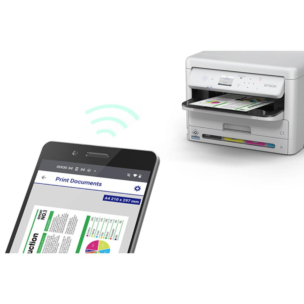 Impresora Epson WorkForce Pro WF-C5390 Color de Sistema de Bolsas de tinta - Componentes - Imagen 3 Impresora Epson WorkForce Pro WF-C5390 Color de Sistema de Bolsas de tinta - Componentes - Imagen 3