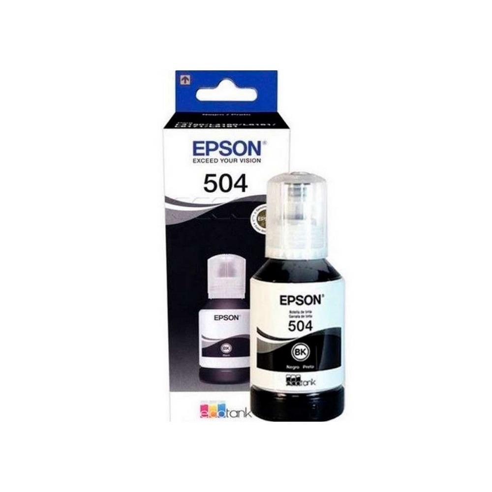 Botella de Tinta EPSON T504120 AL L4150/ L4160 COLOR Negro - Componentes - Imagen 1 Botella de Tinta EPSON T504120 AL L4150/ L4160 COLOR Negro - Componentes - Imagen 1