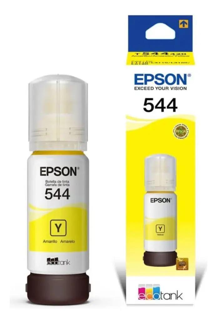 Botella de Tinta EPSON T504420 AL L4150/L4160 COLOR Amarillo - Componentes - Imagen 1 Botella de Tinta EPSON T504420 AL L4150/L4160 COLOR Amarillo - Componentes - Imagen 1