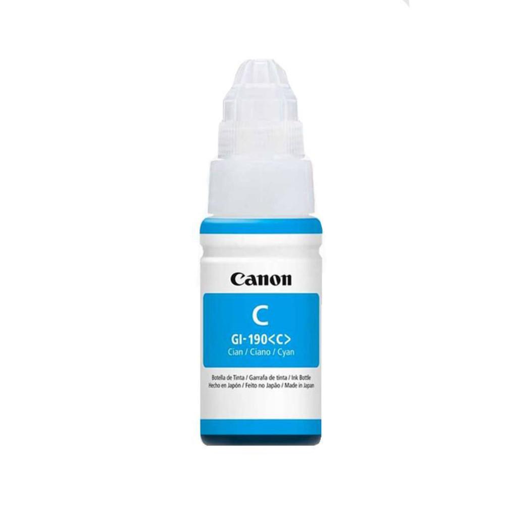 BOTELLA DE TINTA CANON GI-190 CYAN (7.000 PAG) - Componentes BOTELLA DE TINTA CANON GI-190 CYAN (7.000 PAG) - Componentes