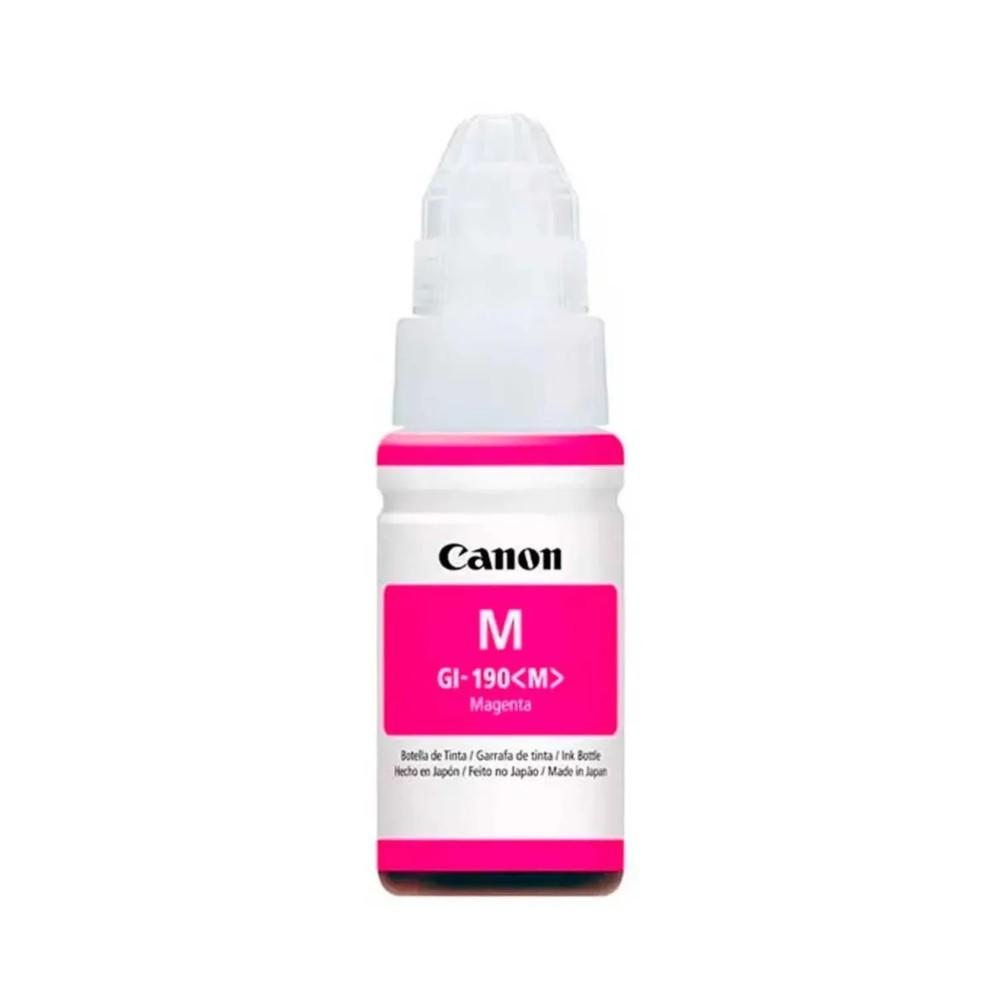 BOTELLA DE TINTA CANON GI-190 MAGENTA (7.000 PAG) - Componentes BOTELLA DE TINTA CANON GI-190 MAGENTA (7.000 PAG) - Componentes