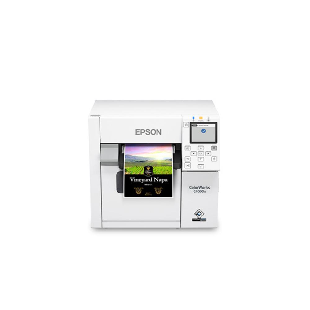 ColorWorks CW-C4000 - Impresora Para Etiquetas a Color, Interfaz: Usb, Ethernet, Tecnología Tecnología Inkjet Durabrite, Precision Core, Ancho papel 4, Lenguaje ZPLII (simulación). Garantía Limitada: 1 año de en Centro de servicio - Componentes ColorWorks CW-C4000 - Impresora Para Etiquetas a Color, Interfaz: Usb, Ethernet, Tecnología Tecnología Inkjet Durabrite, Precision Core, Ancho papel 4, Lenguaje ZPLII (simulación). Garantía Limitada: 1 año de en Centro de servicio - Componentes