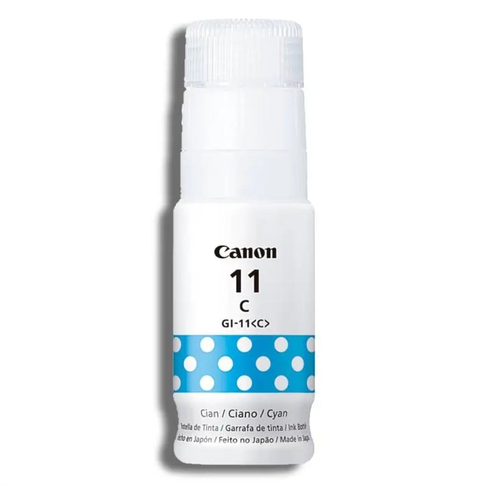 BOTELLA DE TINTA CANON GI-11 CYAN (7.700 PAG) - Componentes BOTELLA DE TINTA CANON GI-11 CYAN (7.700 PAG) - Componentes