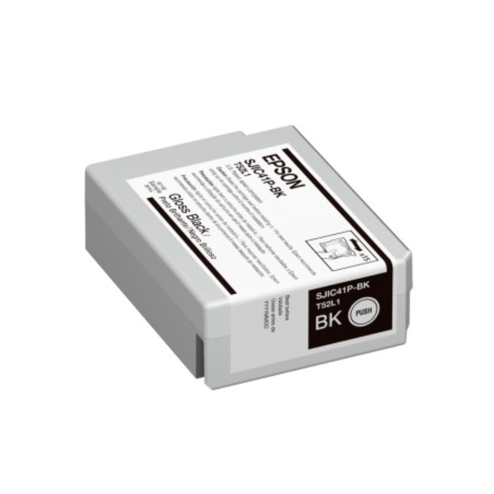 Cartucho de tinta Negra para TM-C4000 SJIC41P (BK) - Componentes - Imagen 1 Cartucho de tinta Negra para TM-C4000 SJIC41P (BK) - Componentes - Imagen 1