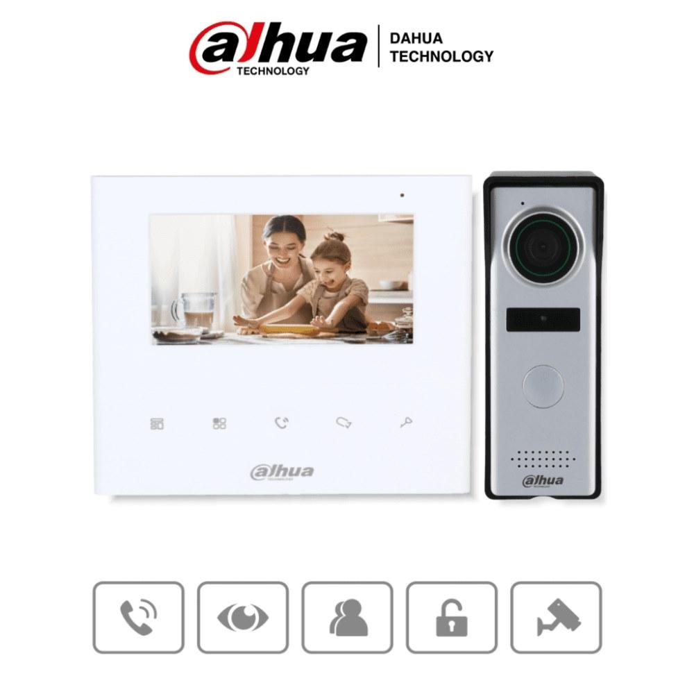 Kit de videoportero analógico con monitor de 4.3 y botones táctiles. Incluye frente de calle con cámara de 1.3 MP, múltiples tonos de timbre personalizables, y función de apertura de puerta para mayor seguridad y comodidad - Componentes - Imagen 1 Kit de videoportero analógico con monitor de 4.3 y botones táctiles. Incluye frente de calle con cámara de 1.3 MP, múltiples tonos de timbre personalizables, y función de apertura de puerta para mayor seguridad y comodidad - Componentes - Imagen 1