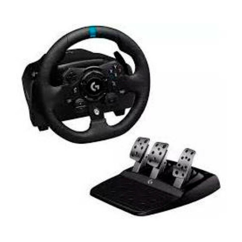 Combo Volante + pedales LOGITECH G923 para videojuegos color negro - Componentes - Imagen 4 Combo Volante + pedales LOGITECH G923 para videojuegos color negro - Componentes - Imagen 4