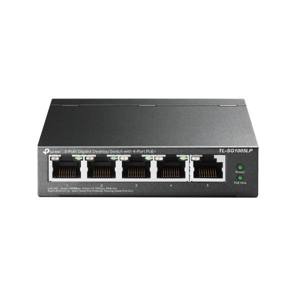 Switch TPLINK PoE de escritorio de 5 puertos - Componentes - Imagen 1 Switch TPLINK PoE de escritorio de 5 puertos - Componentes - Imagen 1