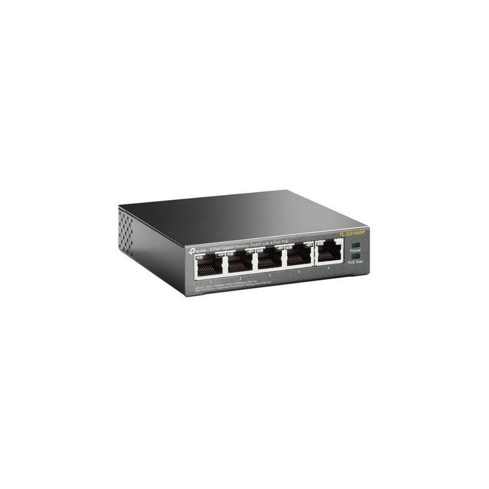 Switch TPLINK poE de escritorio Gigabit de 5 puertos - Componentes - Imagen 1 Switch TPLINK poE de escritorio Gigabit de 5 puertos - Componentes - Imagen 1