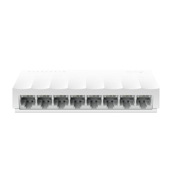 Switch TPLINK 8 Puertos 10/100 COLOR Blanco - Componentes - Imagen 1 Switch TPLINK 8 Puertos 10/100 COLOR Blanco - Componentes - Imagen 1