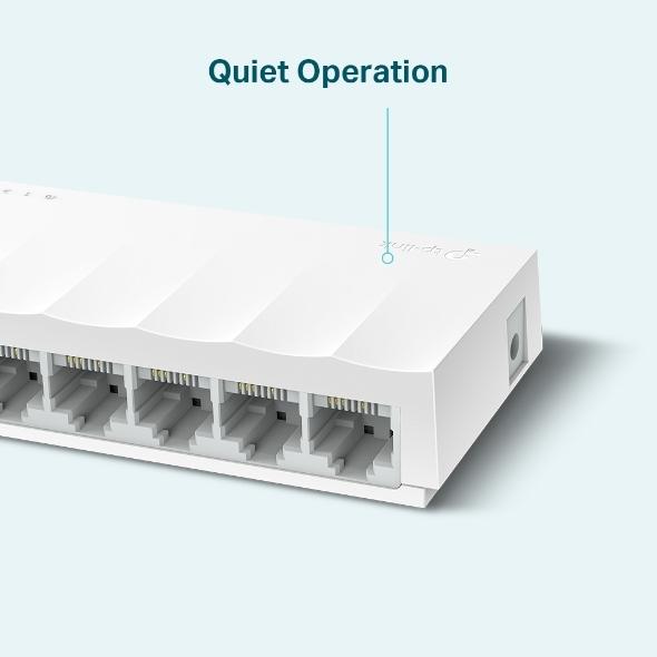 Switch TPLINK 8 Puertos 10/100 COLOR Blanco - Componentes - Imagen 3 Switch TPLINK 8 Puertos 10/100 COLOR Blanco - Componentes - Imagen 3