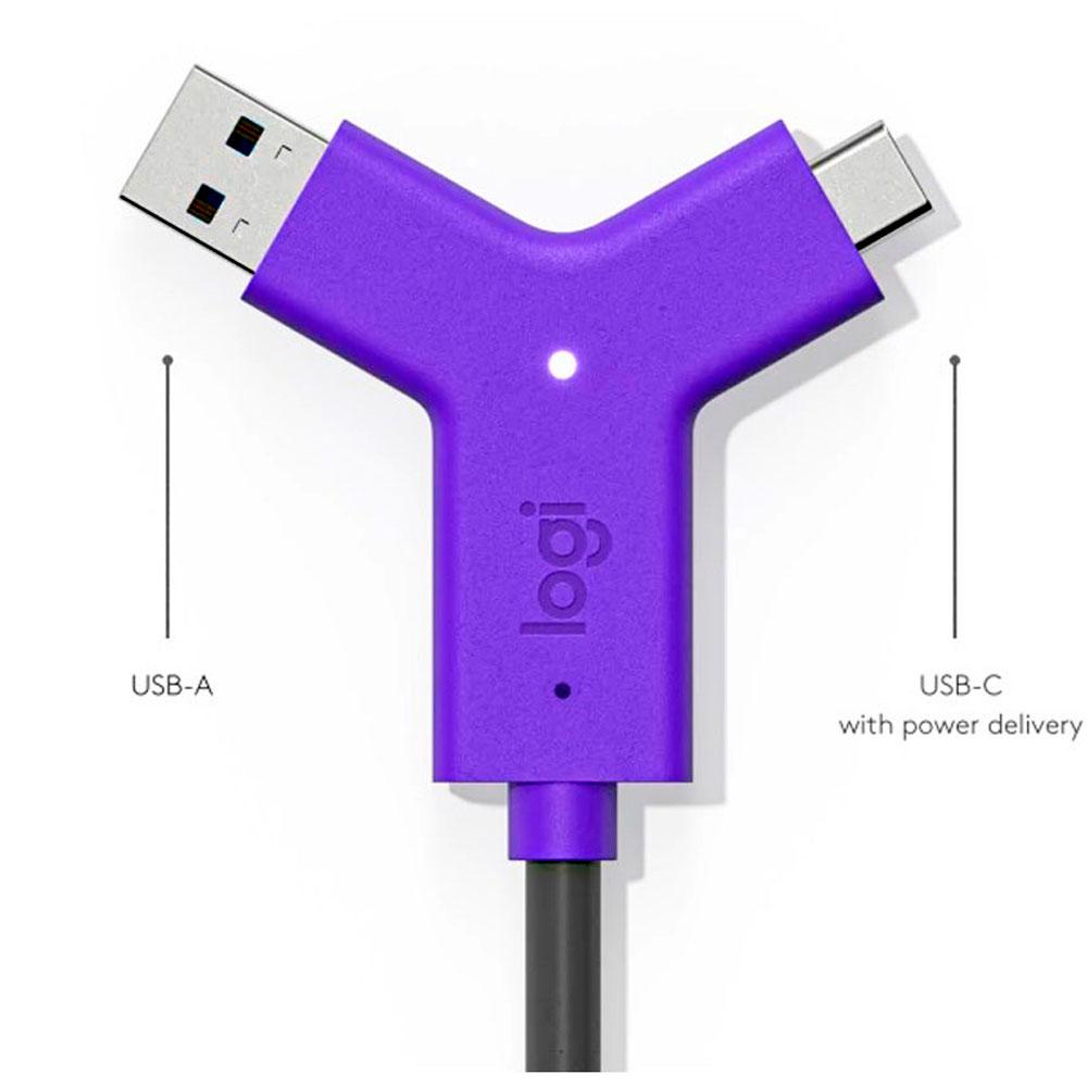 Cable LOGITECH SWYTCH USB tipo A y tipo C - Componentes - Imagen 3 Cable LOGITECH SWYTCH USB tipo A y tipo C - Componentes - Imagen 3