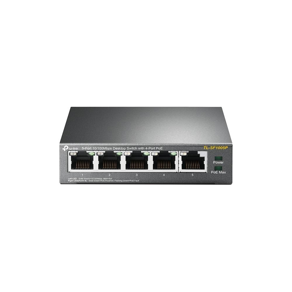 Switche TP-LINK PoE 10/100 de 5 Puertos - Componentes - Imagen 1 Switche TP-LINK PoE 10/100 de 5 Puertos - Componentes - Imagen 1
