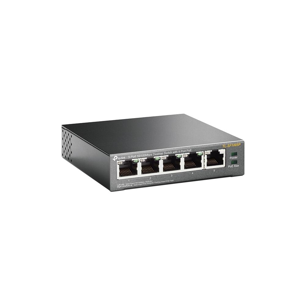 Switche TP-LINK PoE 10/100 de 5 Puertos - Componentes - Imagen 2 Switche TP-LINK PoE 10/100 de 5 Puertos - Componentes - Imagen 2