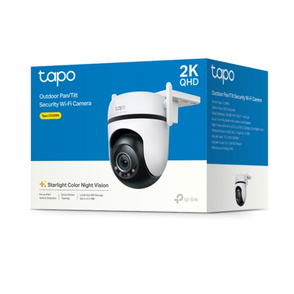 Cámara TAPO TPLINK de Vigilancia Wi-Fi para Exteriores con Visión Nocturna a Color y Detección IA Avanzada - Componentes - Imagen 3 Cámara TAPO TPLINK de Vigilancia Wi-Fi para Exteriores con Visión Nocturna a Color y Detección IA Avanzada - Componentes - Imagen 3