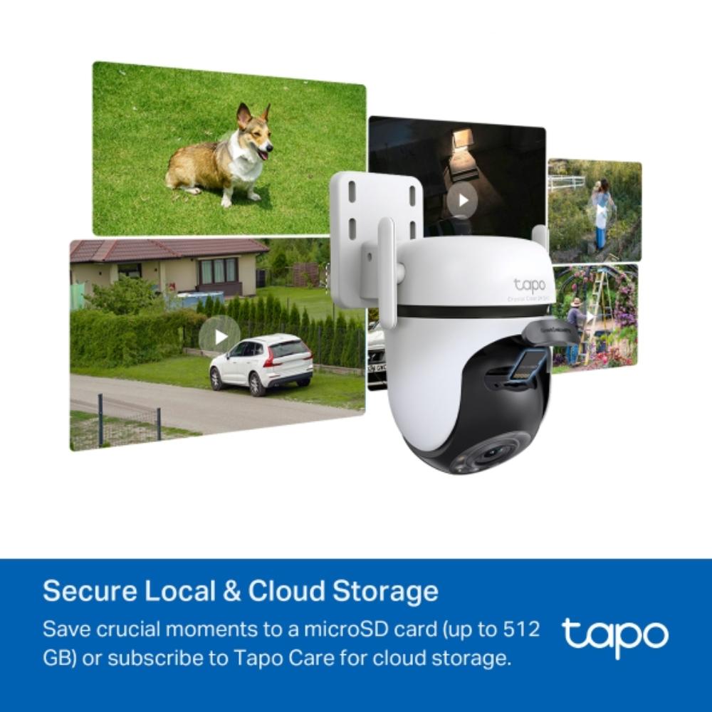 Cámara TAPO TPLINK de Vigilancia Wi-Fi para Exteriores con Visión Nocturna a Color y Detección IA Avanzada - Componentes - Imagen 4 Cámara TAPO TPLINK de Vigilancia Wi-Fi para Exteriores con Visión Nocturna a Color y Detección IA Avanzada - Componentes - Imagen 4