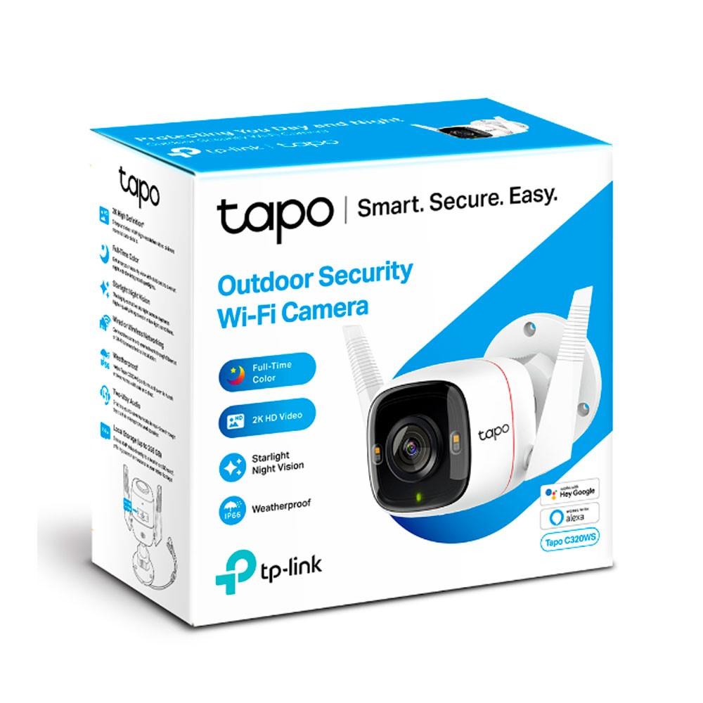 Cámara TPLINK Wifi de Seguridad Para Exteriores COLOR Blanco - Componentes Cámara TPLINK Wifi de Seguridad Para Exteriores COLOR Blanco - Componentes