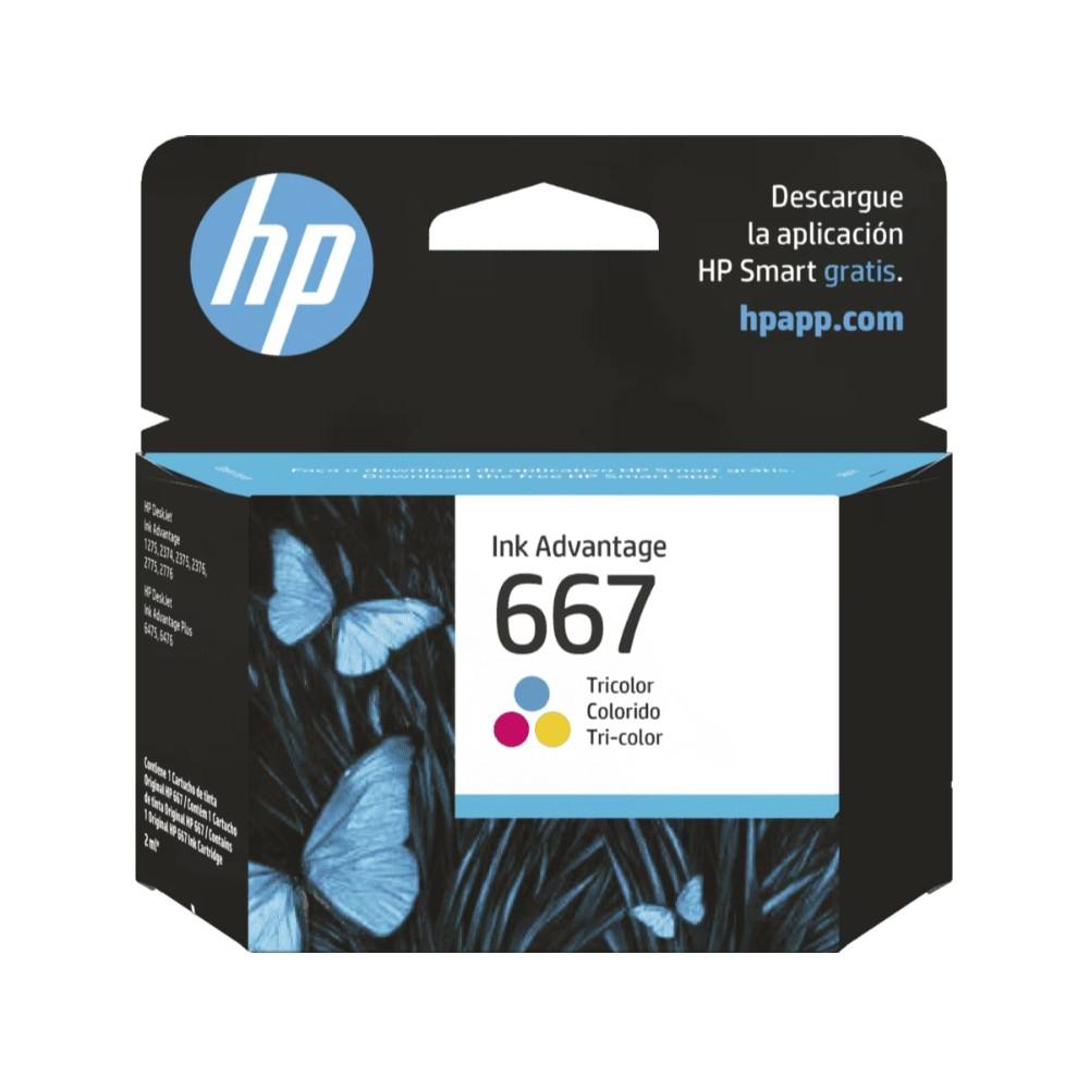 Cartucho Hp Tricolor 667 - Componentes - Imagen 1 Cartucho Hp Tricolor 667 - Componentes - Imagen 1