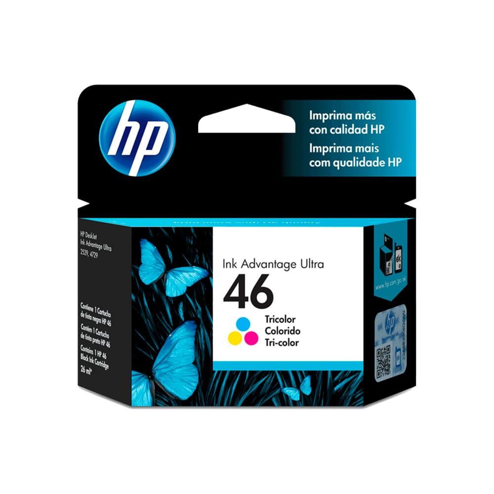 Cartucho HP tricolor 46 HP - Componentes - Imagen 1 Cartucho HP tricolor 46 HP - Componentes - Imagen 1