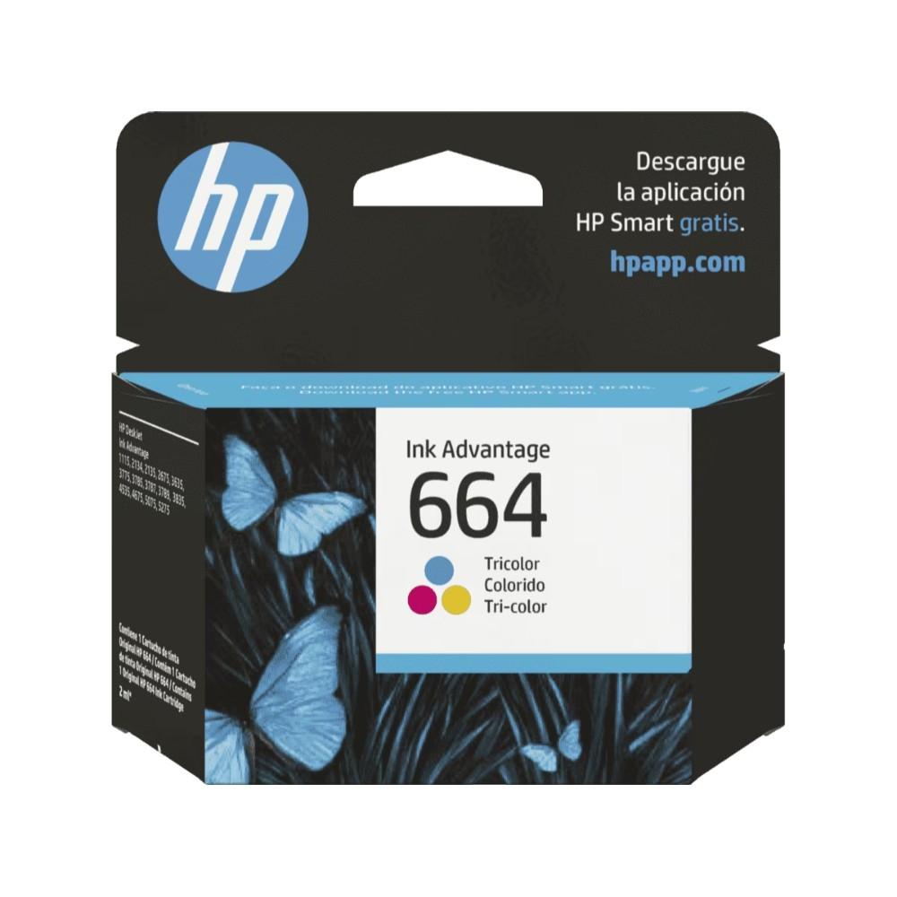 Cartucho HP tricolor 664 Deskjet - Componentes - Imagen 1 Cartucho HP tricolor 664 Deskjet - Componentes - Imagen 1