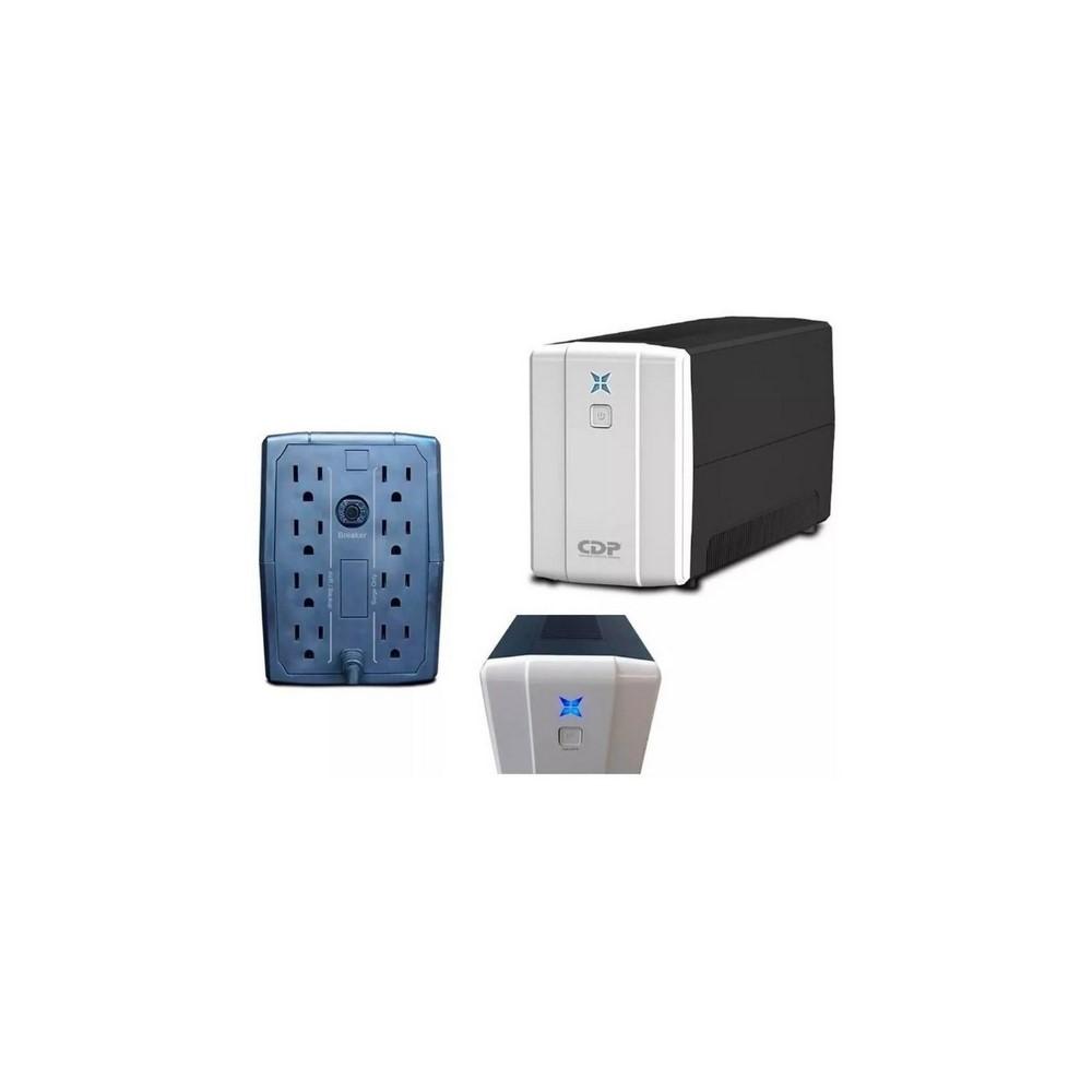 Ups CDP Interactiva 500VA/250W 8 Tomas COLOR Negro - Componentes - Imagen 3 Ups CDP Interactiva 500VA/250W 8 Tomas COLOR Negro - Componentes - Imagen 3