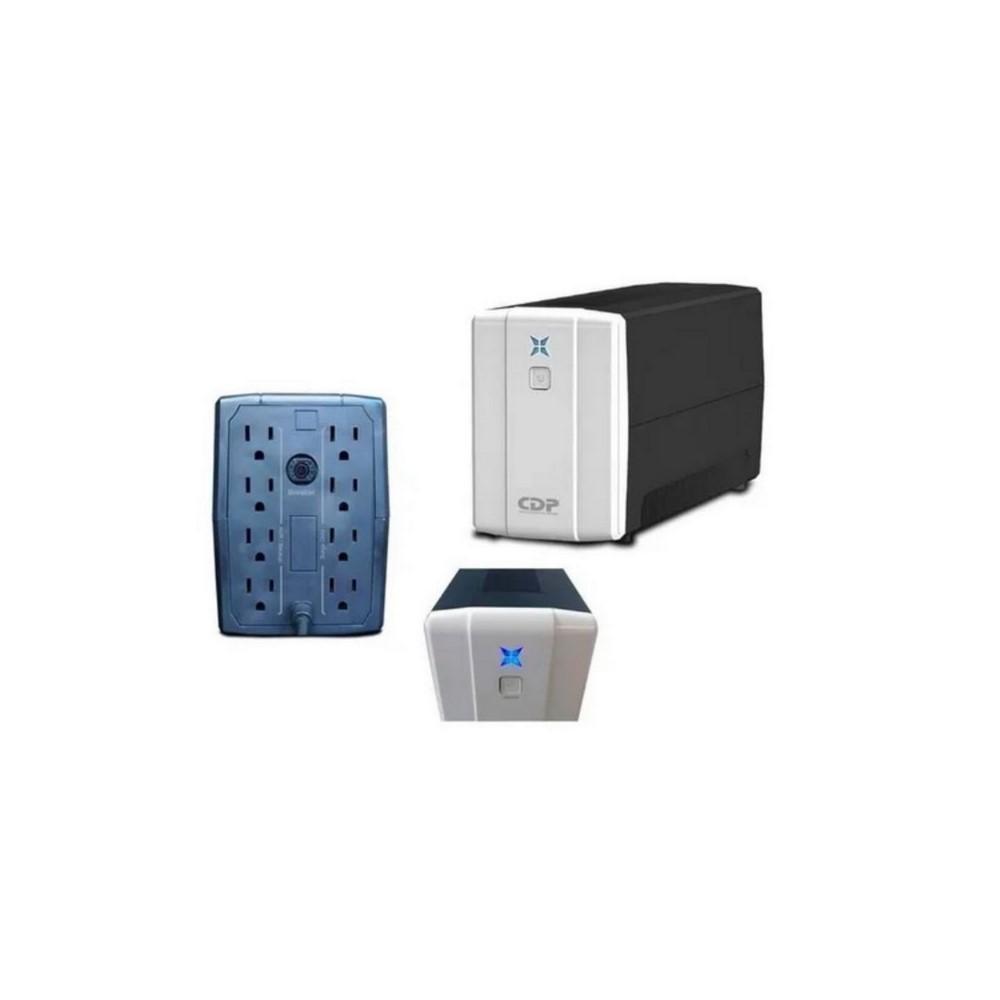 Ups CDP Interactiva 750VA/300W 8 Tomas COLOR Negro - Componentes - Imagen 1 Ups CDP Interactiva 750VA/300W 8 Tomas COLOR Negro - Componentes - Imagen 1