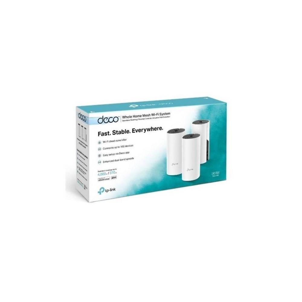 Router TPLINK Wifi de Malla Doble Banda Ac1200 Gigabit Pack Por 3 Unidad COLOR Blanco - Componentes - Imagen 3 Router TPLINK Wifi de Malla Doble Banda Ac1200 Gigabit Pack Por 3 Unidad COLOR Blanco - Componentes - Imagen 3