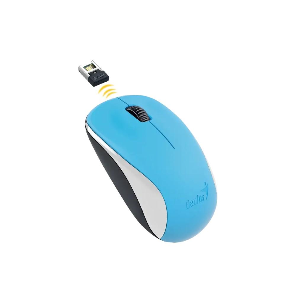 Mouse Inalámbrico GENIUS 2.4 GHz BlueEye Batería AA COLOR Azul - Componentes - Imagen 2 Mouse Inalámbrico GENIUS 2.4 GHz BlueEye Batería AA COLOR Azul - Componentes - Imagen 2
