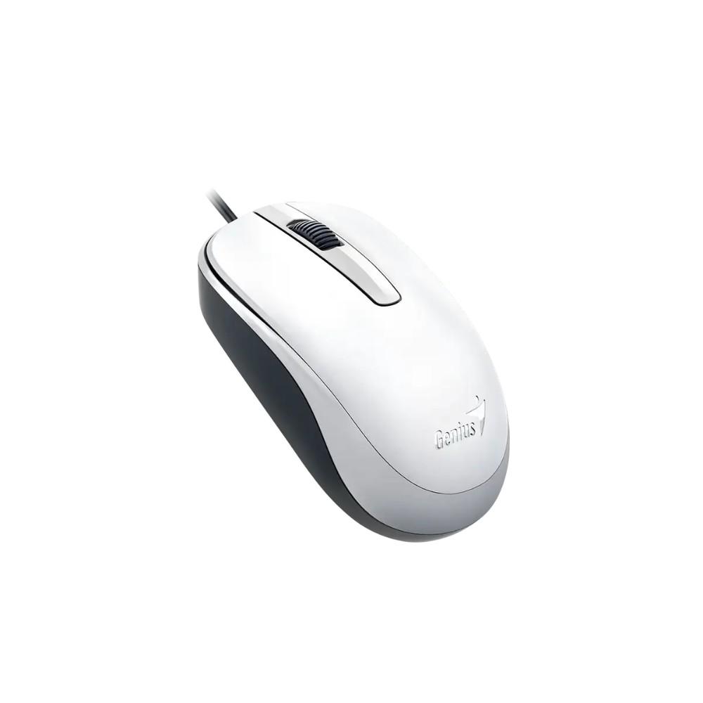 Mouse GENIUS DX-120 USB Alambrico COLOR Blanco - Componentes - Imagen 2 Mouse GENIUS DX-120 USB Alambrico COLOR Blanco - Componentes - Imagen 2