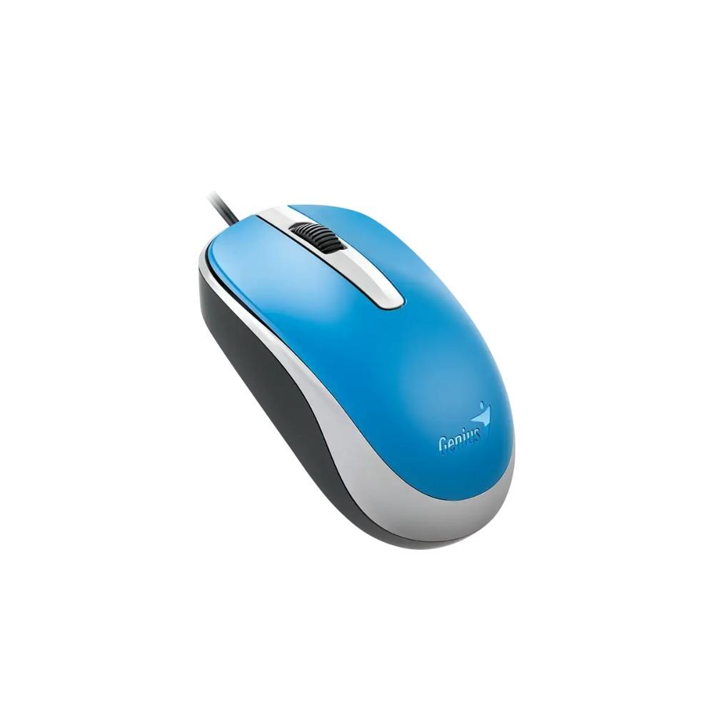 Mouse GENIUS Alámbrico Usb Dx 120 COLOR Azul - Componentes - Imagen 2 Mouse GENIUS Alámbrico Usb Dx 120 COLOR Azul - Componentes - Imagen 2