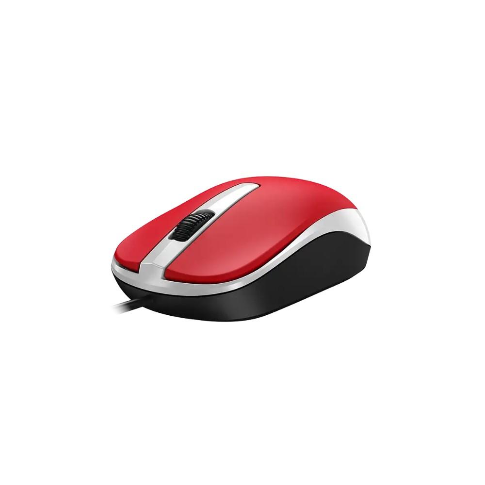 Mouse GENIUS Alámbrico Usb Dx-120 Rojo - Componentes - Imagen 3 Mouse GENIUS Alámbrico Usb Dx-120 Rojo - Componentes - Imagen 3