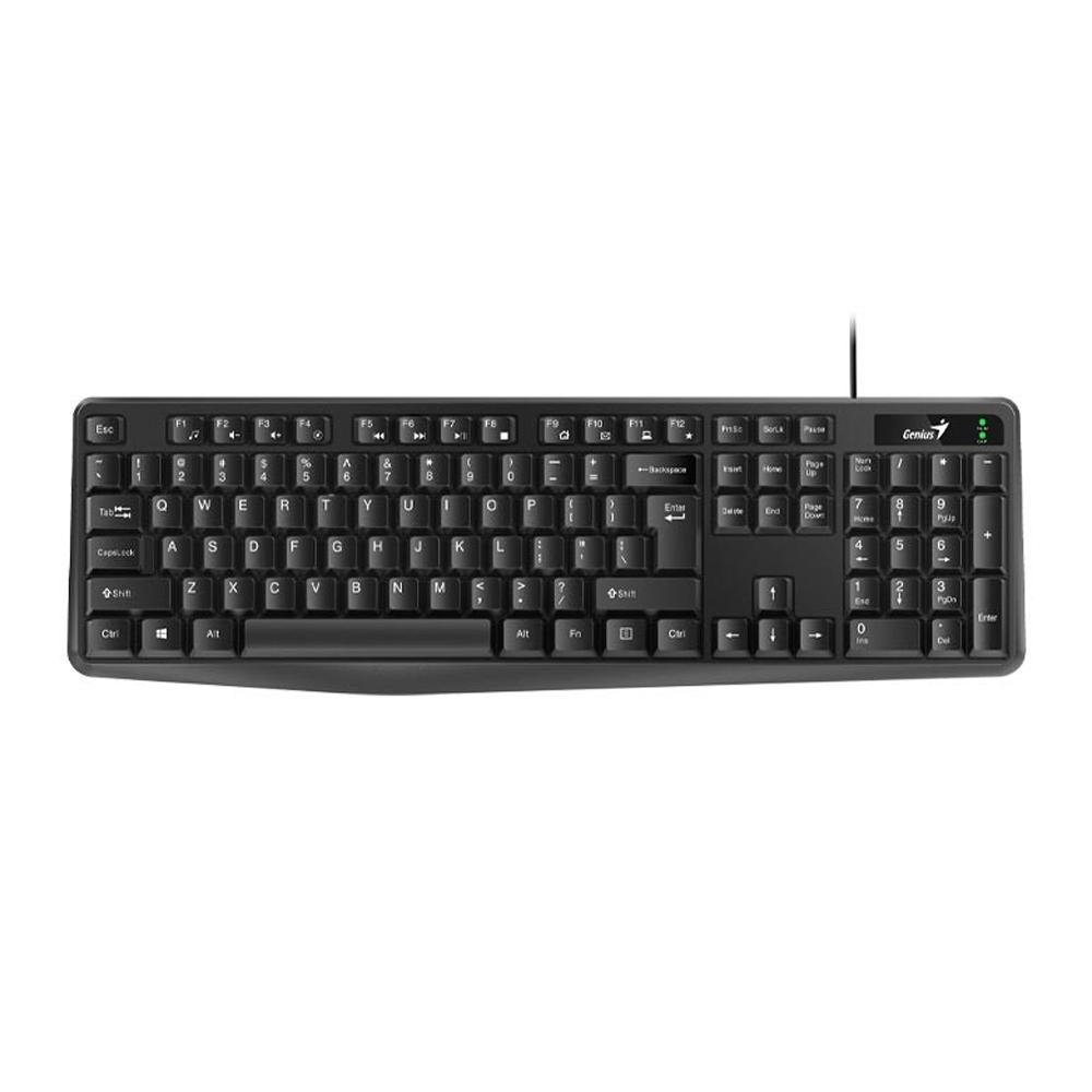 Teclado GENIUS KB-117 USB Alambrico COLOR Negro - Componentes - Imagen 2 Teclado GENIUS KB-117 USB Alambrico COLOR Negro - Componentes - Imagen 2
