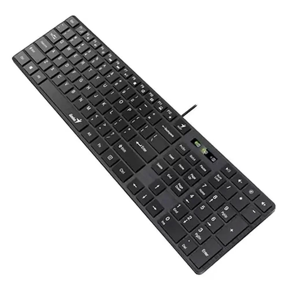 Teclado GENIUS Slimstar 126 QWERTY Numérico COLOR Negro - Componentes - Imagen 4 Teclado GENIUS Slimstar 126 QWERTY Numérico COLOR Negro - Componentes - Imagen 4