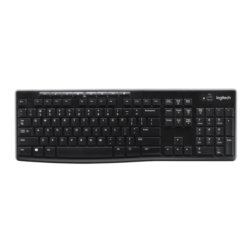 Teclado LOGITECH K270 Español Inalámbrico COLOR Negro - Componentes - Imagen 1 Teclado LOGITECH K270 Español Inalámbrico COLOR Negro - Componentes - Imagen 1