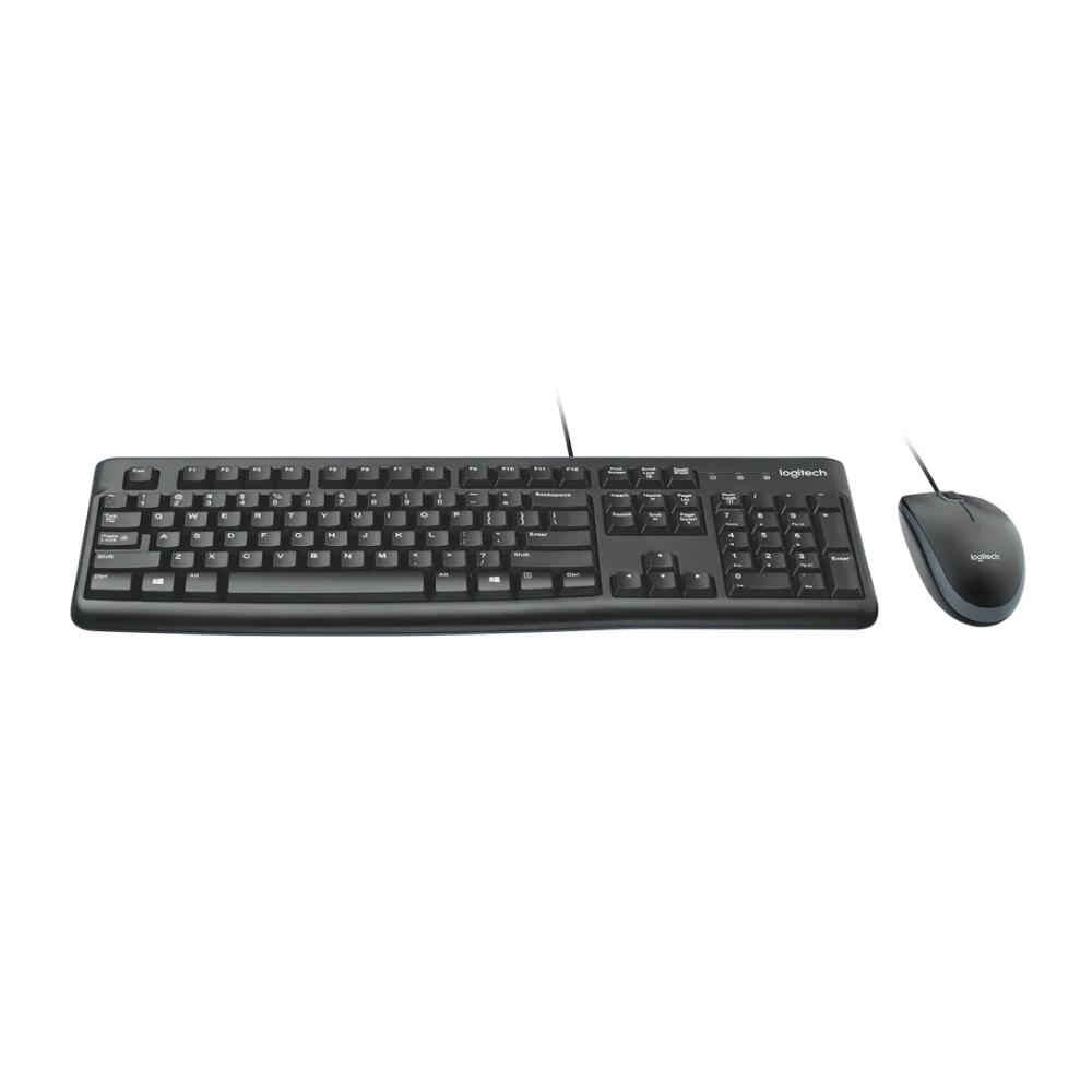 Combo LOGITECH Teclado + Mouse MK120 COLOR Negro - Componentes - Imagen 2 Combo LOGITECH Teclado + Mouse MK120 COLOR Negro - Componentes - Imagen 2